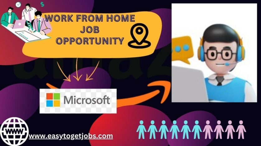 Microsoft Work From Home Jobs, 2024, easytogetjobs – Microsoft, the famous company has released their recruitment notification for the job role of Software engineer. MICROSOFT is actively recruiting for the position.Applicants with 0 to 2+ years of experience can apply. Bachelor’s Degree is the minimum requirement.Freshers can apply. It's a purely work from home job opportunity. Anticipated salary will be 4 – 6 lakhs per annum.