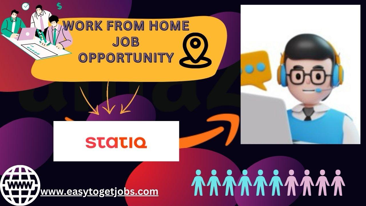 Statiq recruitment remote job, 2024