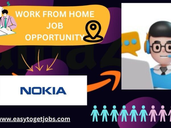 Nokia is hiring for work from home job opportunity, 2024