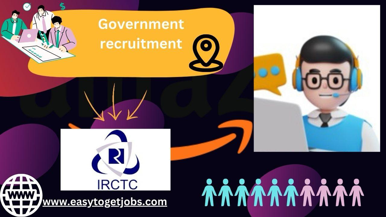 IRCTC recruitment of 'Tourism Monitor ' for the year 2024, easytogetjobs