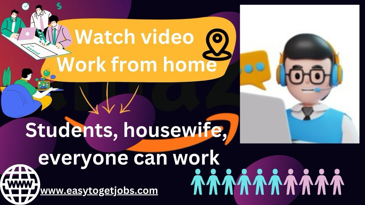 Watch video for earning! Yes that is true!! Give 5 to 6 hours everyday