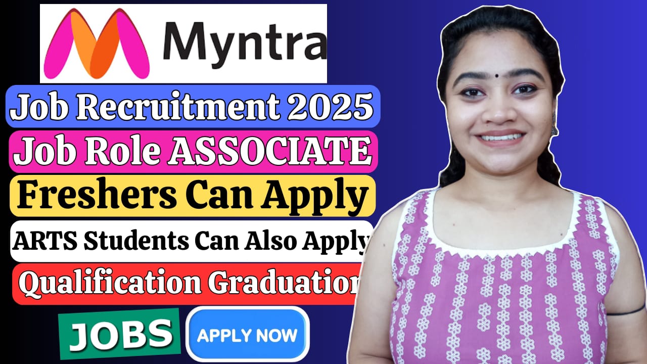 Myntra recruitment drive, freshers apply, in 2025