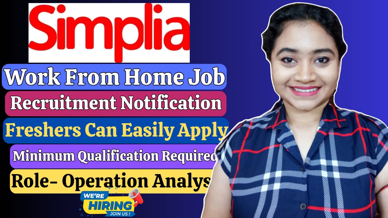Data entry operator job opportunity, work from home in 2025